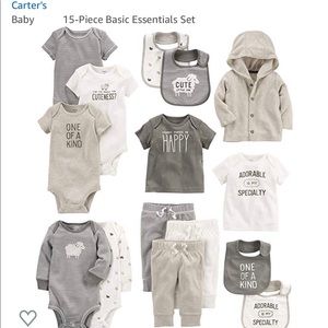 Carter’s Baby Boy 15 Piece Basic Essentials Set